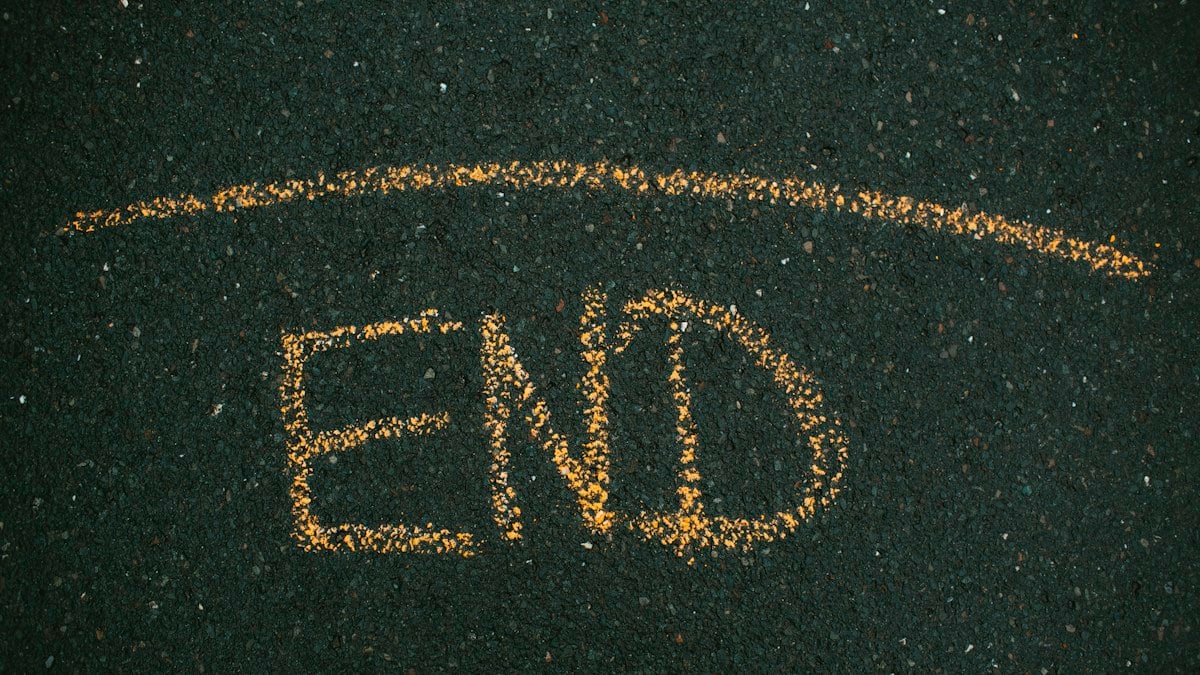 – END – Type with Chalk Crayon